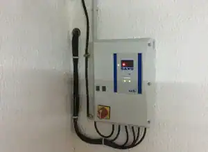 dépannage sur coffret de commande de pompe de relevage