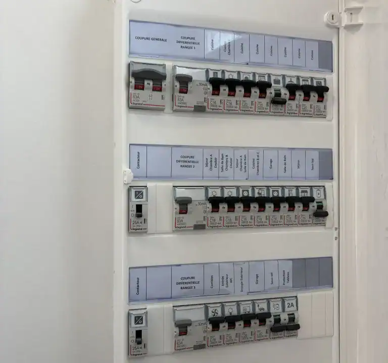 Tableau conforme Legrand